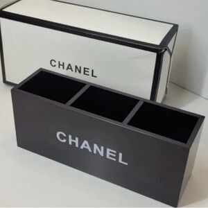 Chanel acrylic cosmetic or pen/pencil organizer. Brand new in box